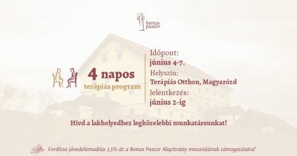 Terápiás program