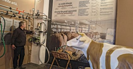 Interaktív utazás a fűtől a sajtig