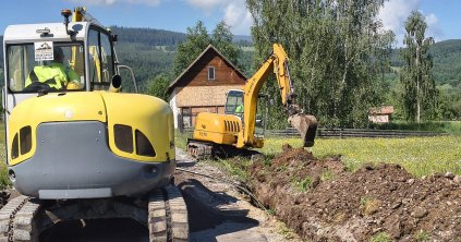 Épül az újfalusi gázhálózat