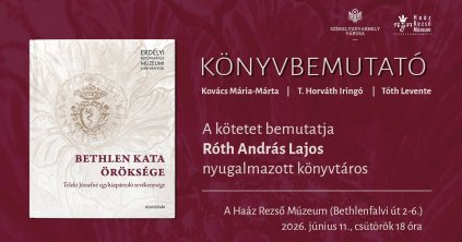 Könyvbemutató: Bethlen Kata öröksége