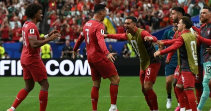 Cristiano Ronaldo a hatodik vb-jén is betalált