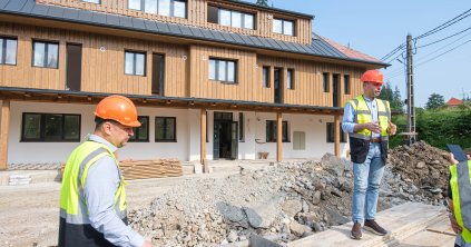 Befejezéséhez közeledik a homoródfürdői 6-os villa korszerűsítése