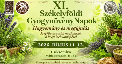 XI. Székelyföldi Gyógynövény Napok