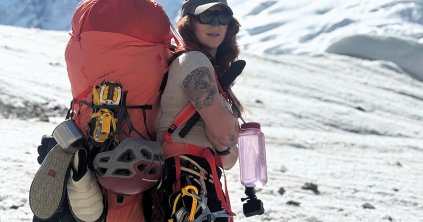 Sántha Xénia: feladni egy csúcsot nem szégyen, hanem bátorság
