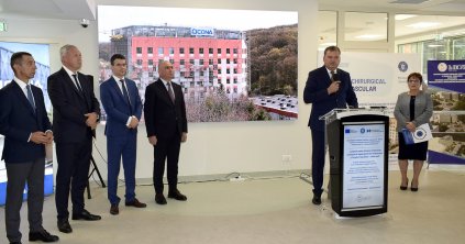 Átadták az új szív- és érsebészeti központot Marosvásárhelyen