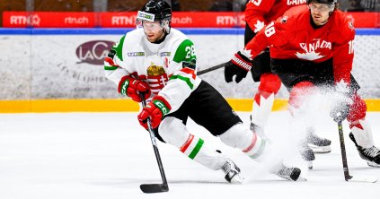 Kanadával kezdenek a magyar hokisok