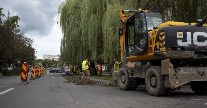 Biztonságosabb lesz a közlekedés a Győzelem utcában
