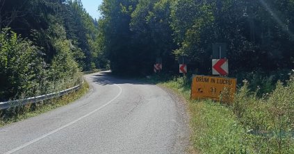 Útjavítás a Libán-tető felé