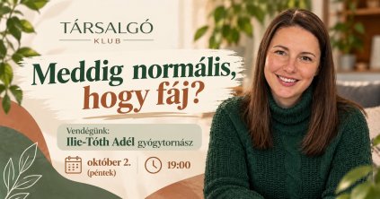 Gyógytornász előadása a Társalgóban