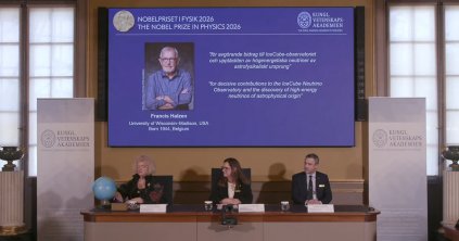Francis Halzen kapta a fizikai Nobel-díjat