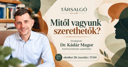 Dr. Kádár Magor előadása a Társalgó Klubban