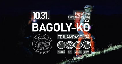 Bagoly-kő fejlámpás túra