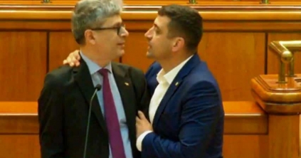 Parlamenti agresszió: a Legfőbb Ügyészség eljárást indított George Simion ellen