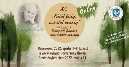 Rajtolt a 20. Fától fáig, verstől versig Kányádi Sándor szavalóverseny