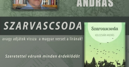 Kolozsvári András új verseskötete