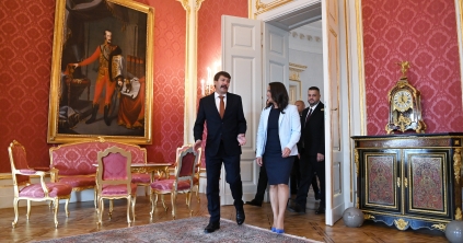 Átvette államfői hivatalát Novák Katalin
