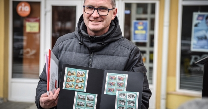 Bélyegsorozat Csíkszereda szimbólumaival