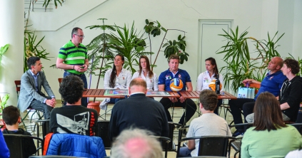 Áldást kaptak Csíksomlyón a pólósok